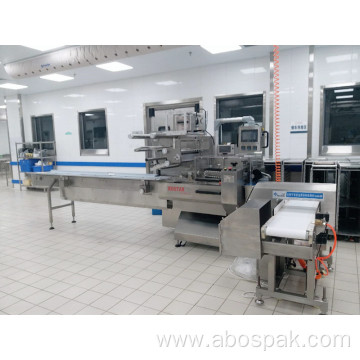 Automatic spinach pillow bag packing machine